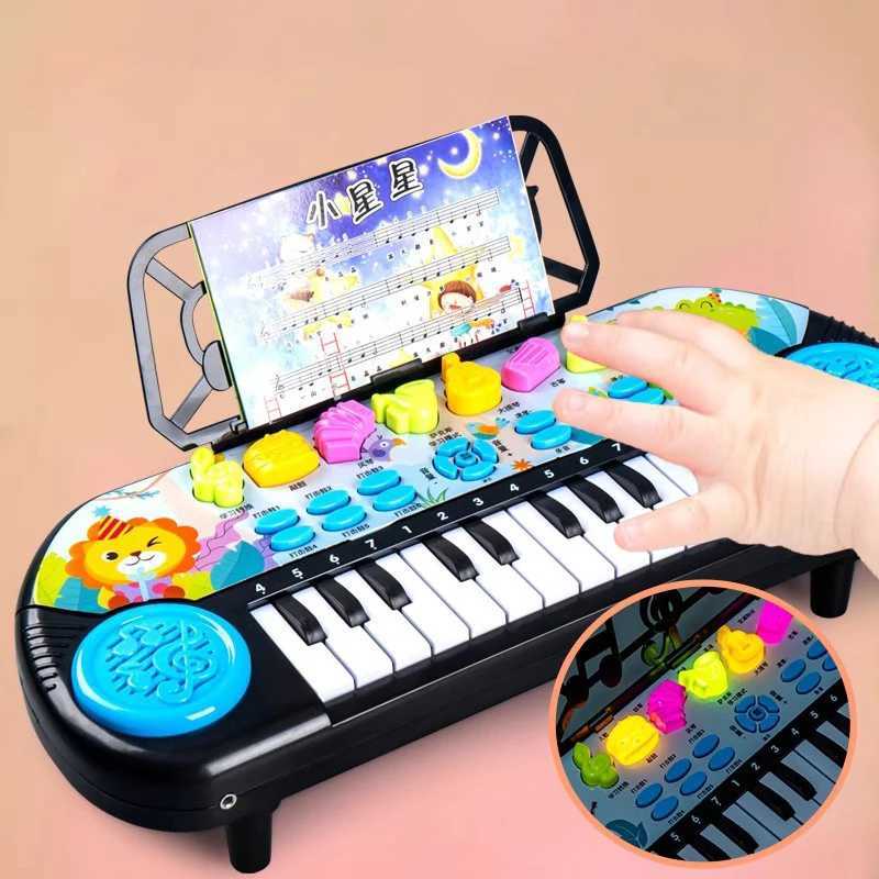 New 36key Childrens Electronic Piano with Microphone Baby Educational Electronic Piano Multifunctional Toy Musical Instrument C250913