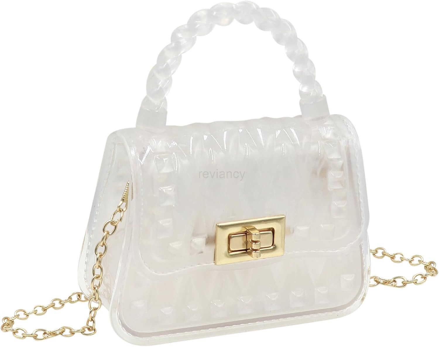 Mini Jelly Purse Little Girls Clear Crossbody Purse Cute Princess Handbag Top Handle Shoulder BagW250913
