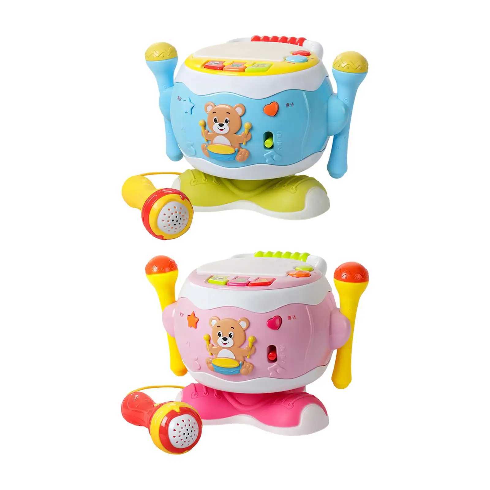 Baby Drum Childrens Hand Beat Drum for Kids 1 2 3 4 Year Old Children C250913