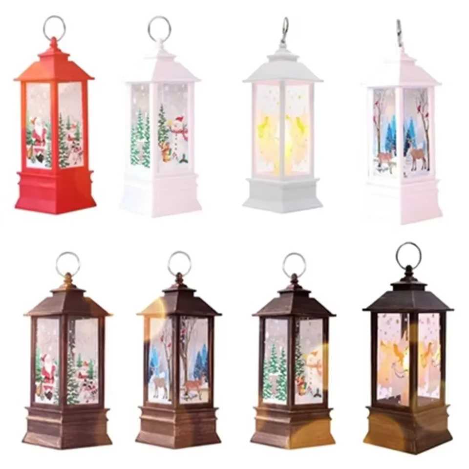 1PCS Vintage LED Oil Lamps Night Light Battery Powered Warm White for Bedroom Decor Christmas Halloween Home Atmosphere Lighting C250913