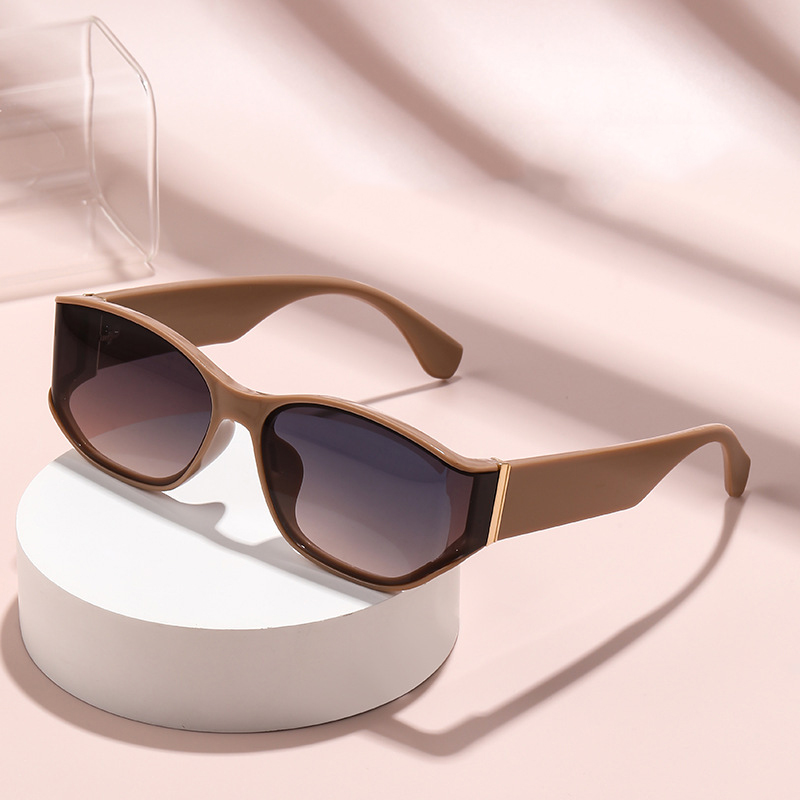 Tinted Lens Trendy Vintage Sunglasses, Square Frame Sunglasses for Everyday Use, Fashion Sunglasses for Outdoor Activities, Valentine's Day Gift