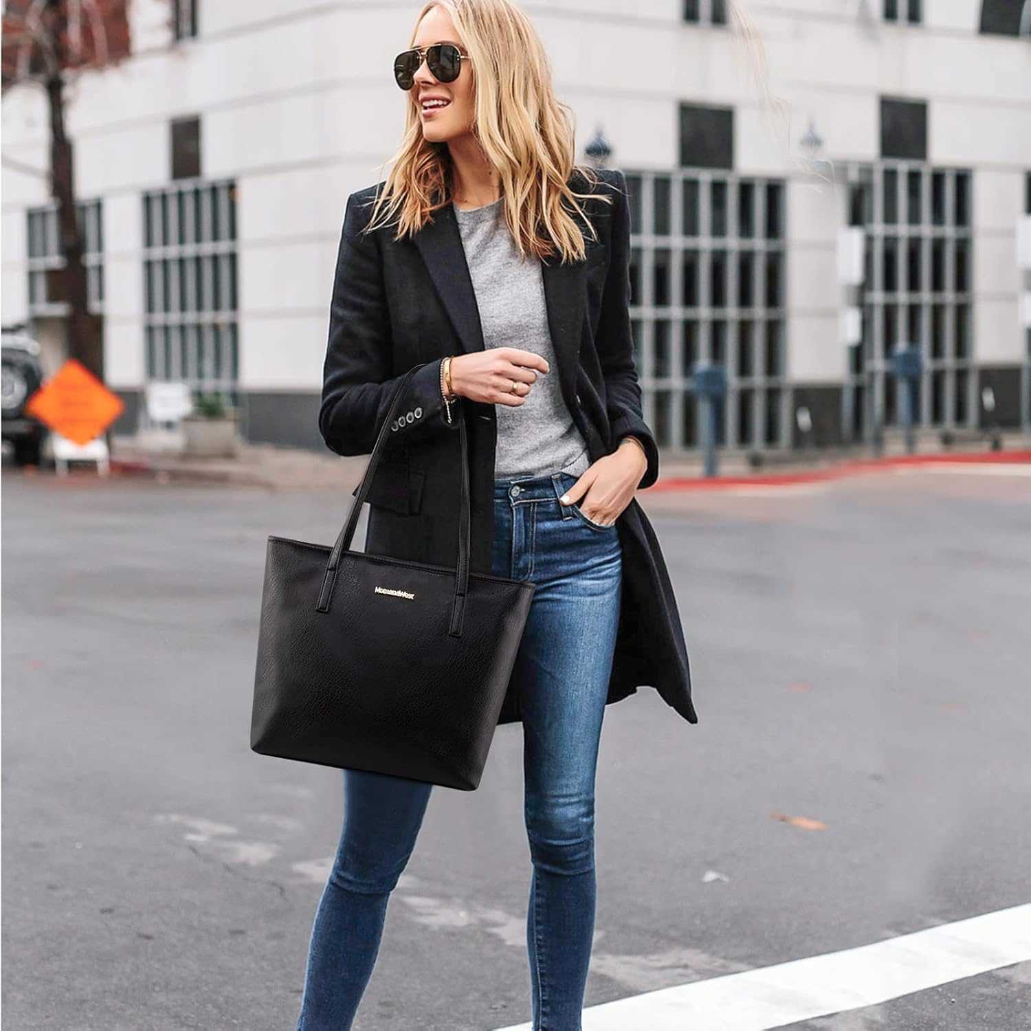 Tote Bags Vegan Leather Purses and Handbags for Women Top Handle Ladies Shoulder BagsW250913