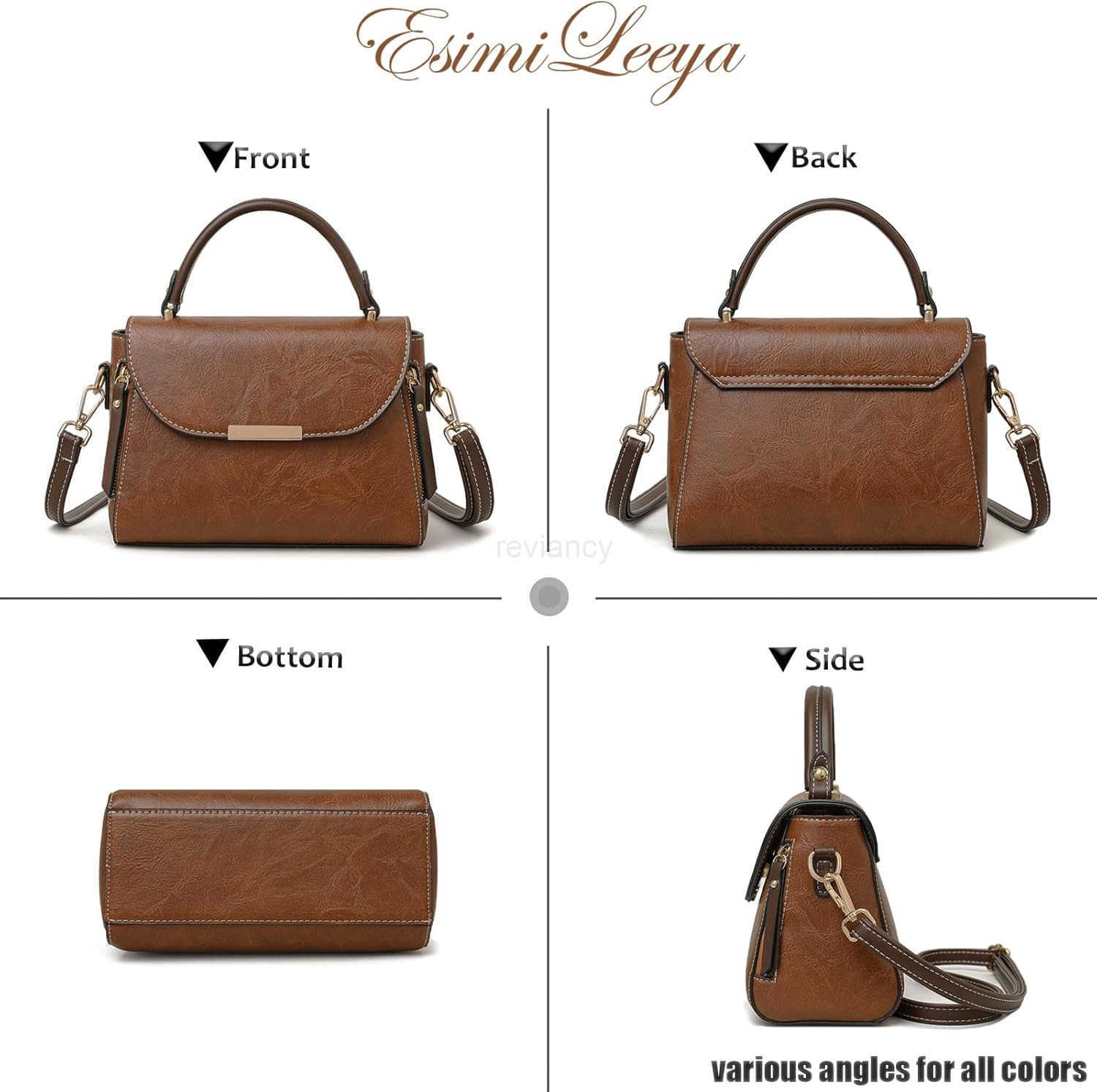 Small Satchel Purses for Women with Top Handle Womens Crossbody Shoulder HandbagsW250913