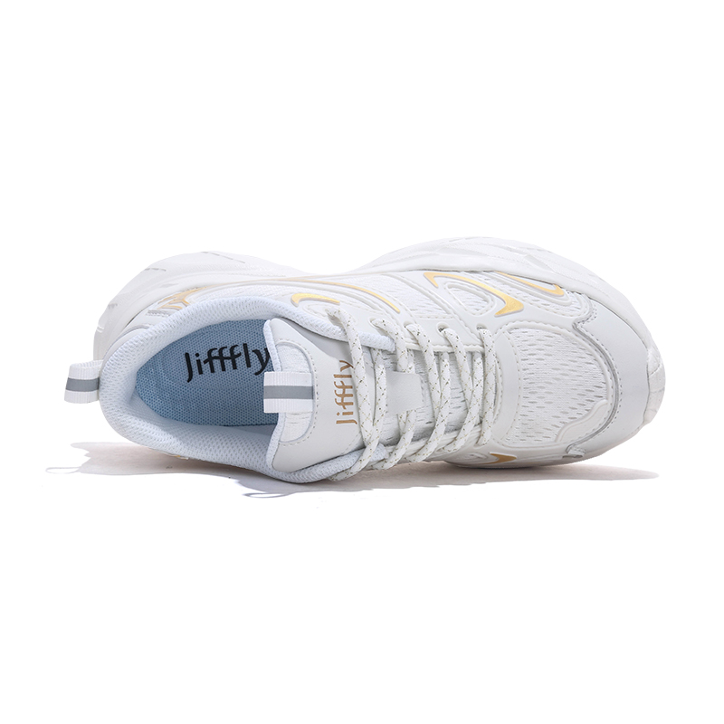 Jifffly Dad for Women 2025 Summer New Thick-Soled Height-Increasing Sneakers Versatile Breathable Casual Shoes