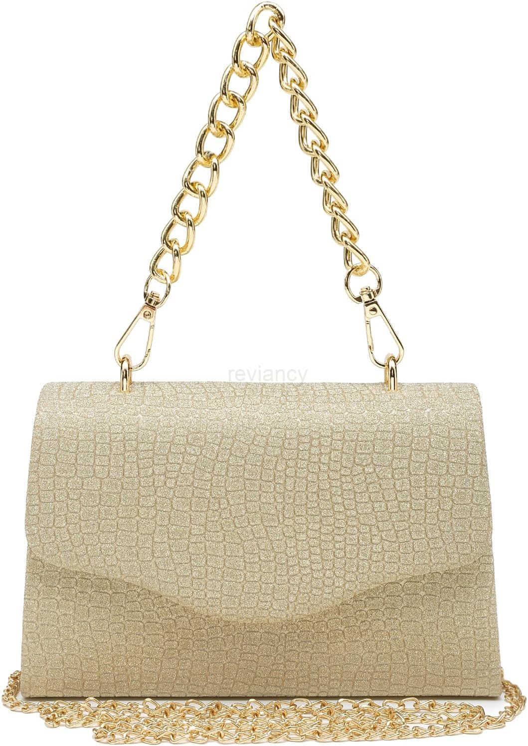 Women Sparkling Glitter Evening Handbag Top Handle Clutch Purse for Wedding Party Prom Cocktail BridalW250913