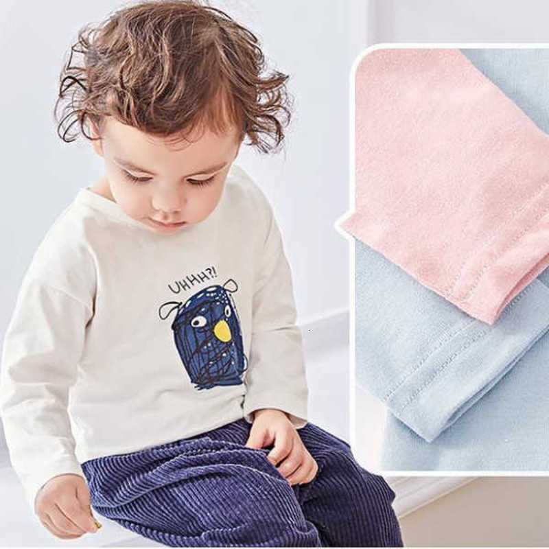 Baby Spring and Autumn Long Sleeve Cotton T-Shirt Cute Stylish Boys and Girls Toddler Infant Top Base Shirt Outerwear for Infants and Toddlers