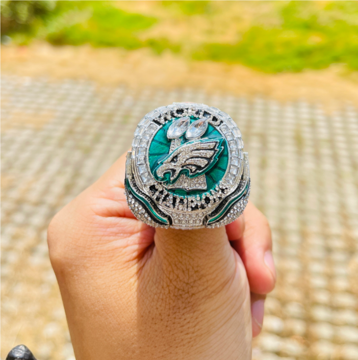 2024 2025 Super Bowl HURTS BARKLEY Eagles American Football Team Champions Championship Ring Pendant Wooden Display Box Sport Souvenir Men Fan Gift Wholesale