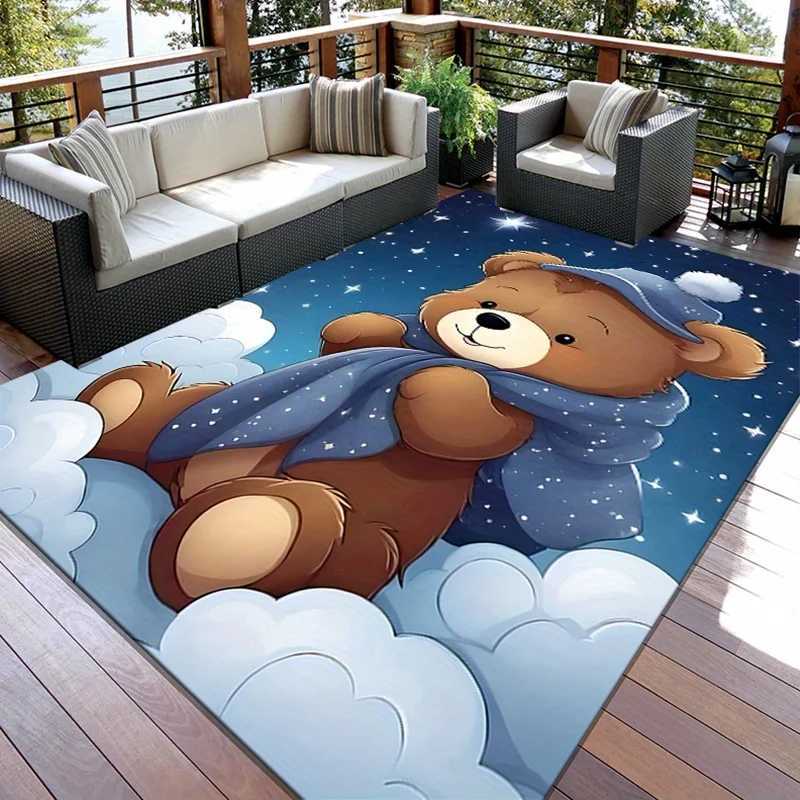 Xiongyun Carpet Childrens Bedroom Comfortable Night Sky Pattern Soft Area Carpet Baby Room Decoration C250913