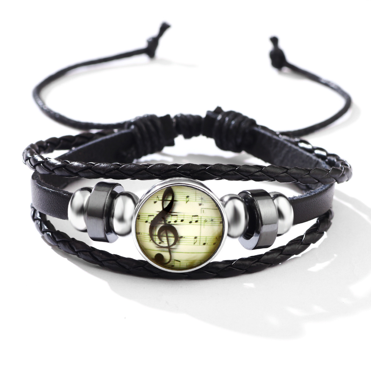 New Musical Note Luminous Bracelet for Men and Women, Korean Style Trendy Personality Jewelry, Birthday Gift, Fashionable ddmymoon