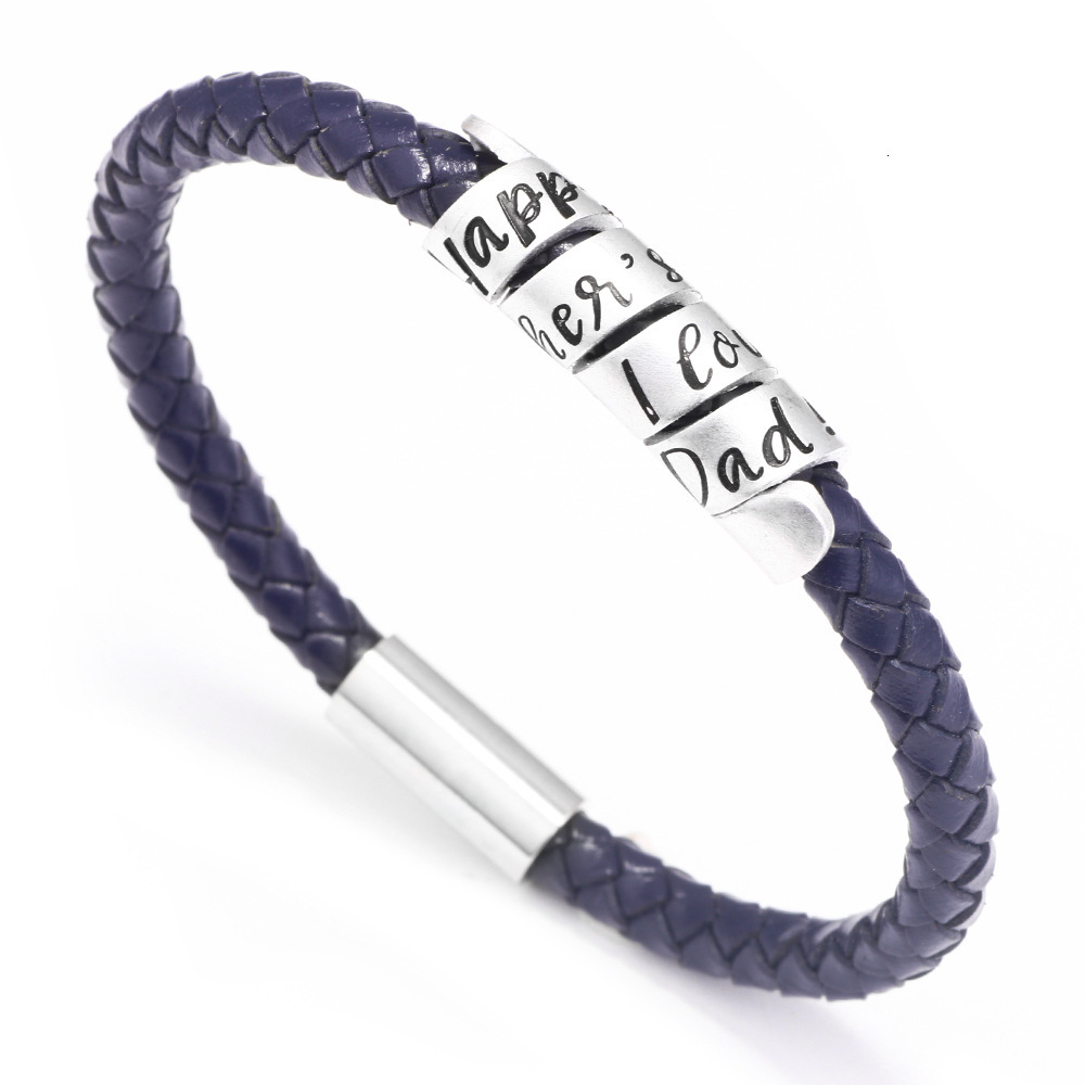 Magnetic Clasp Father's Day Gift Men's Bracelet Versatile High-End Feel Jewelry ddmymoon