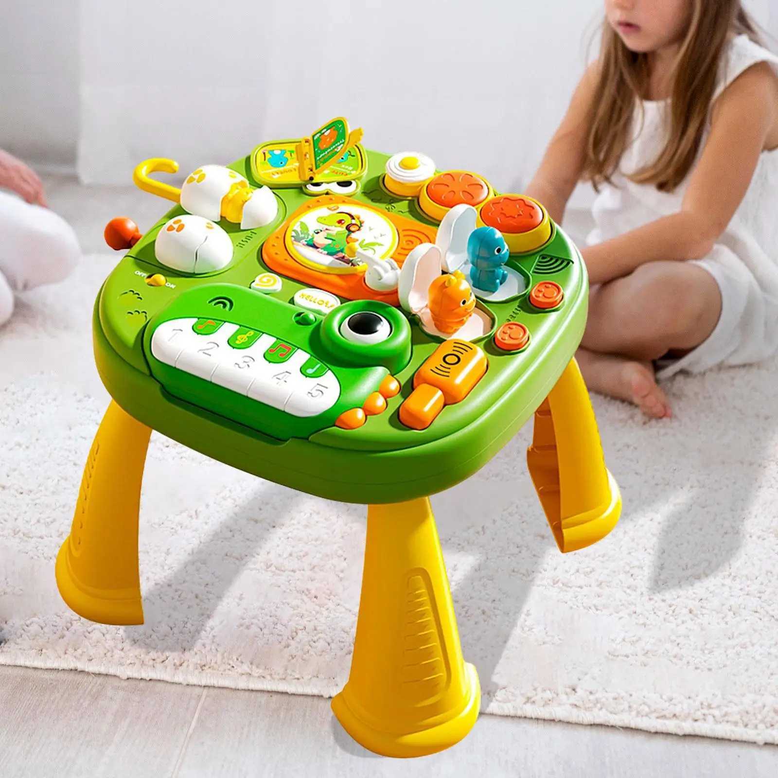 Early Education Game Table Learning Machine Melodies Fun Baby Toys Playset Musical Learning Table for New Year Gift Baby Infant C250913