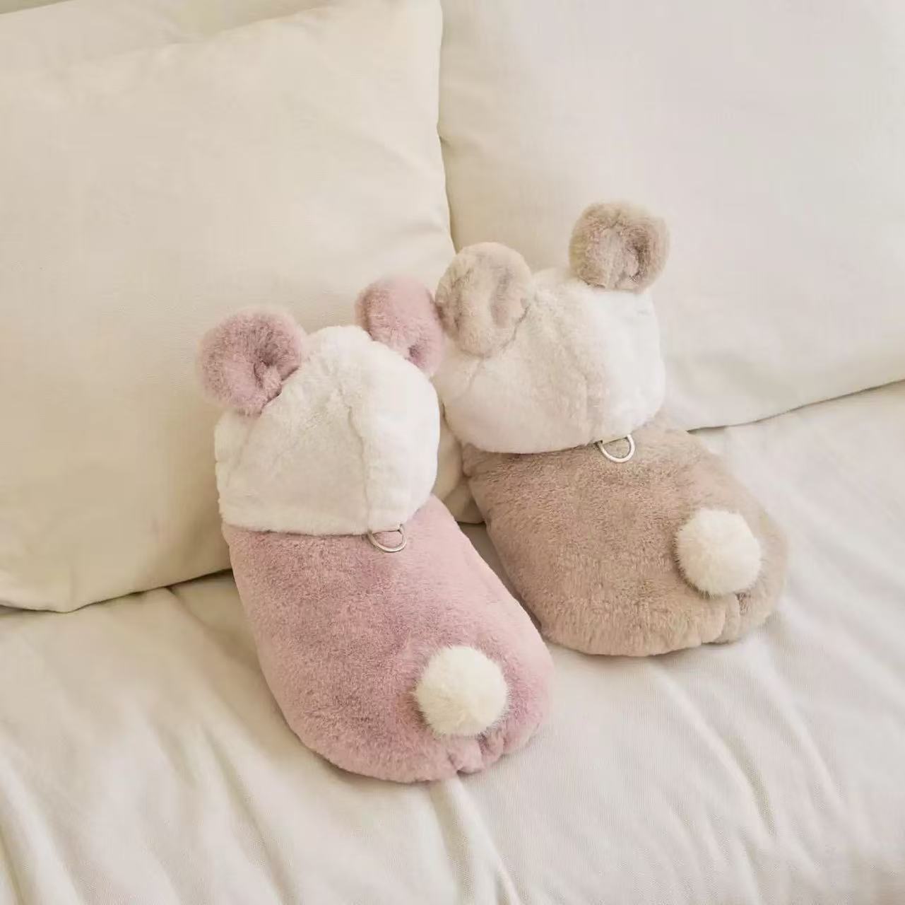 T1225 Autumn and winter new arrival dog and cat warm coat bear transformation outfit can pull Bichon Teddy Pomeranian pet clothes