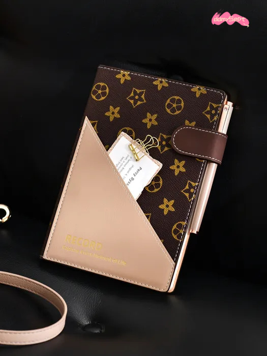 wholesale Creative Art Vintage A5 Hardcover Lined Notebook Business Office High-Quality Printable Meeting Schedule Work Memo High-End Journal 250818 d