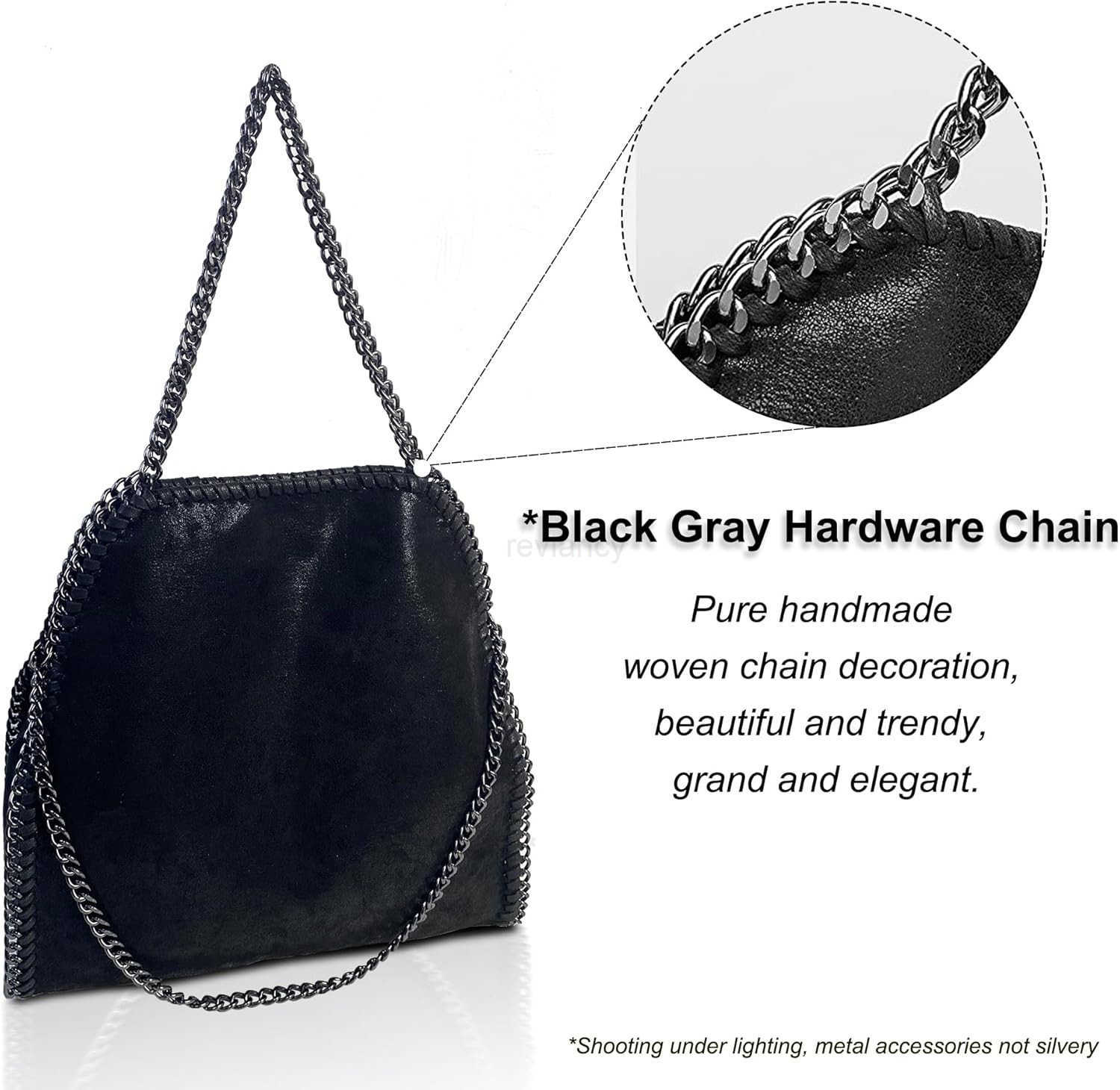 Women Handbag Large Capacity Tote bag Crossbody Shoulder Bag Fashion Hobo Chain Bag Purse for WomenW250913