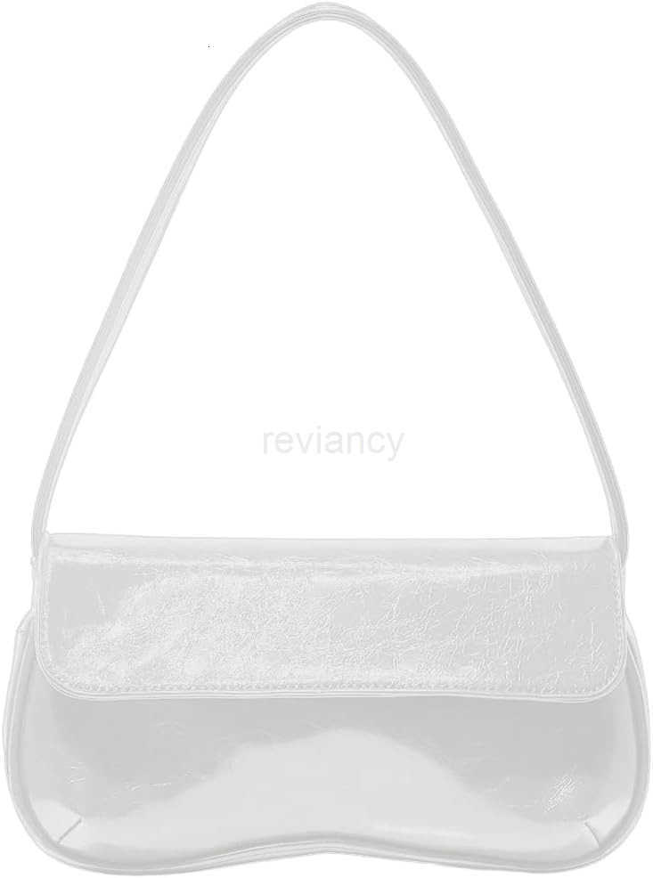 Womens Retro Flap Shoulder Bag PU Leather Top Handle Underarm Bag PurseW250912