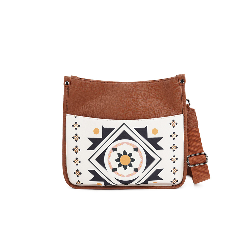HERMIN 2025 new retro western bohemian style women's shoulder crossbody bag fashionable