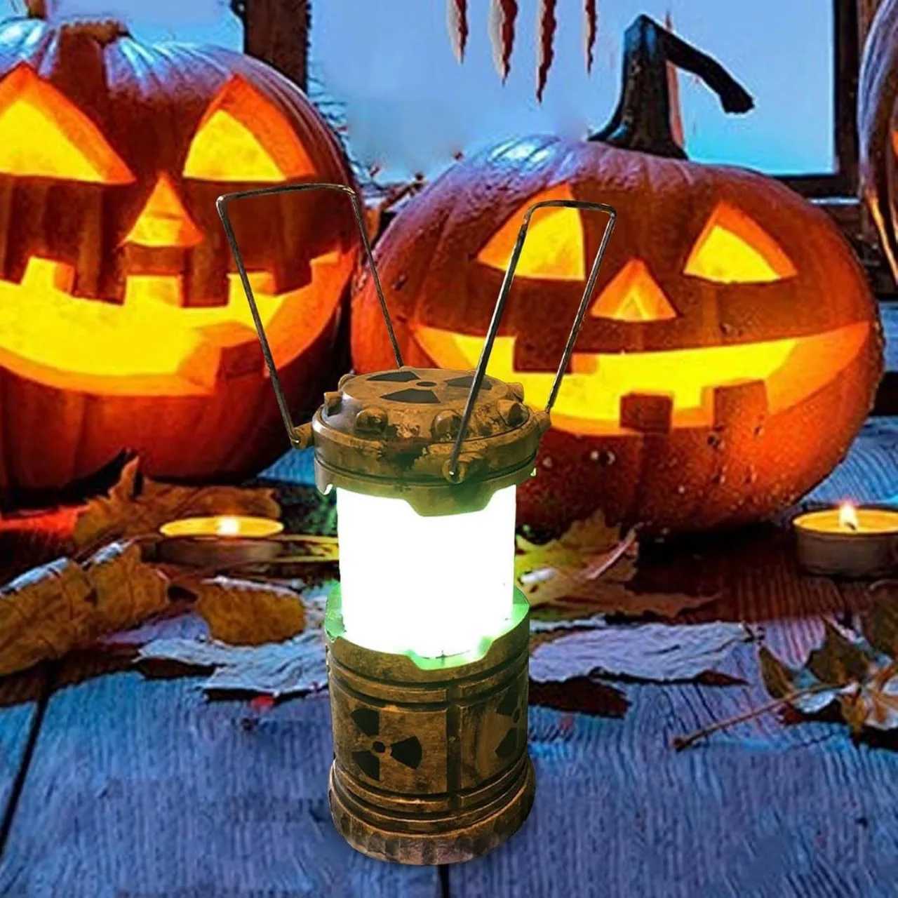 Decorative LED Mini Nuclear Reactor Lantern Apocalypse Style Couple Prank Night Light Halloween Gift Home Decor Novelty Lamp C250913