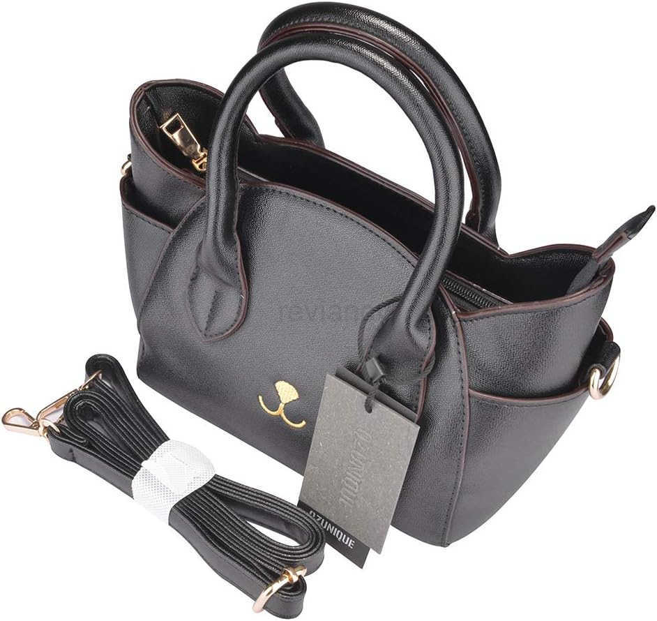 Cat Purse for Women Cute Top Handle Shoulder Bag for Teens Girls Pu Leather Gothic Handbag Crossbody BagW250913