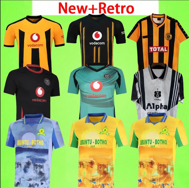New + Retro Mamelodi Sundowns 2025 2026 2027 Orlando Pirates Soccer Jerseys 25 26 home away Kaizer maillot de football shirt South Africa uniform Chiefs 97 98 1997 1998
