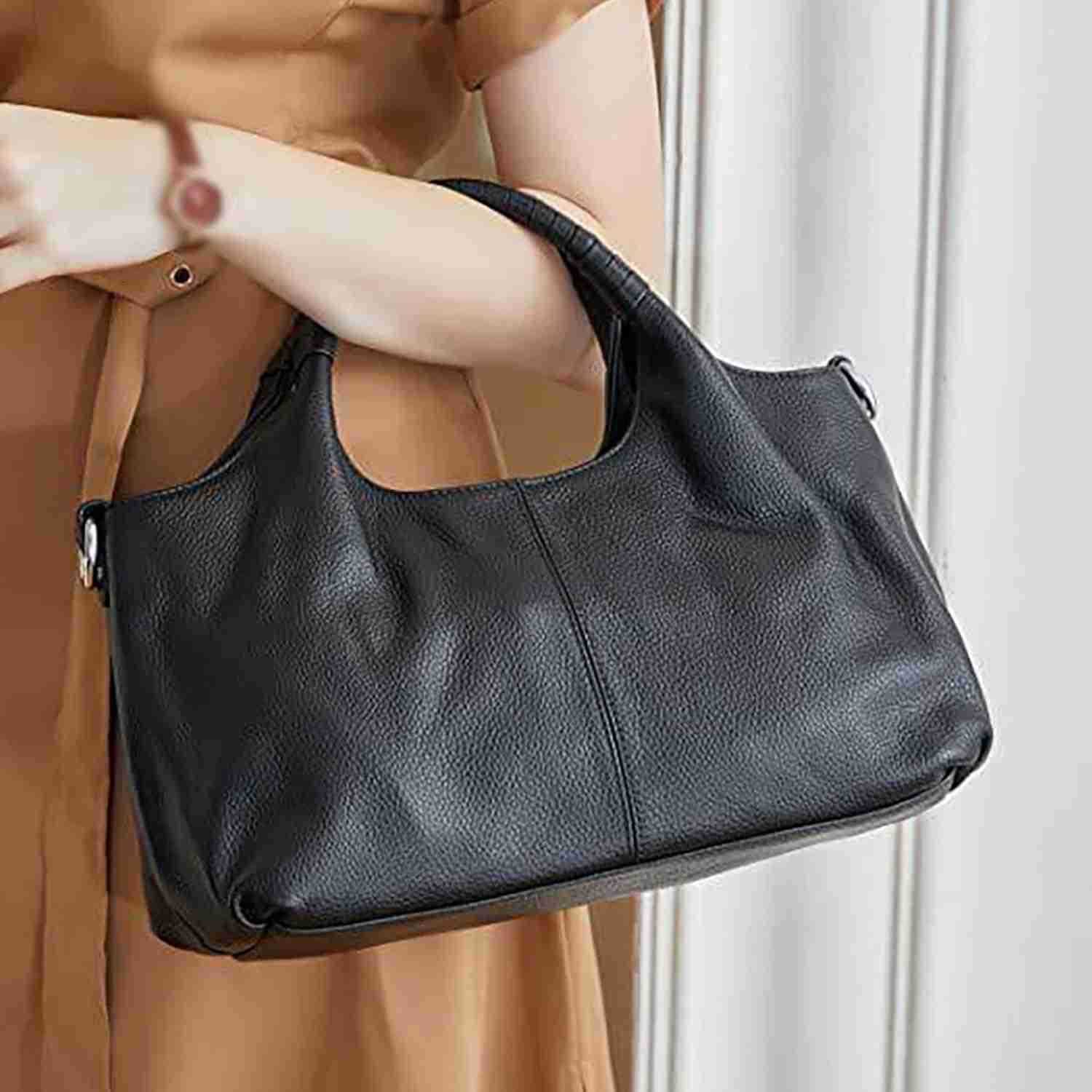 Womens Leather Handbag Purse Top Handle Satchel Bag Designer Clutch Purse Multi Pockets Crossbody Shoulder BagW250913