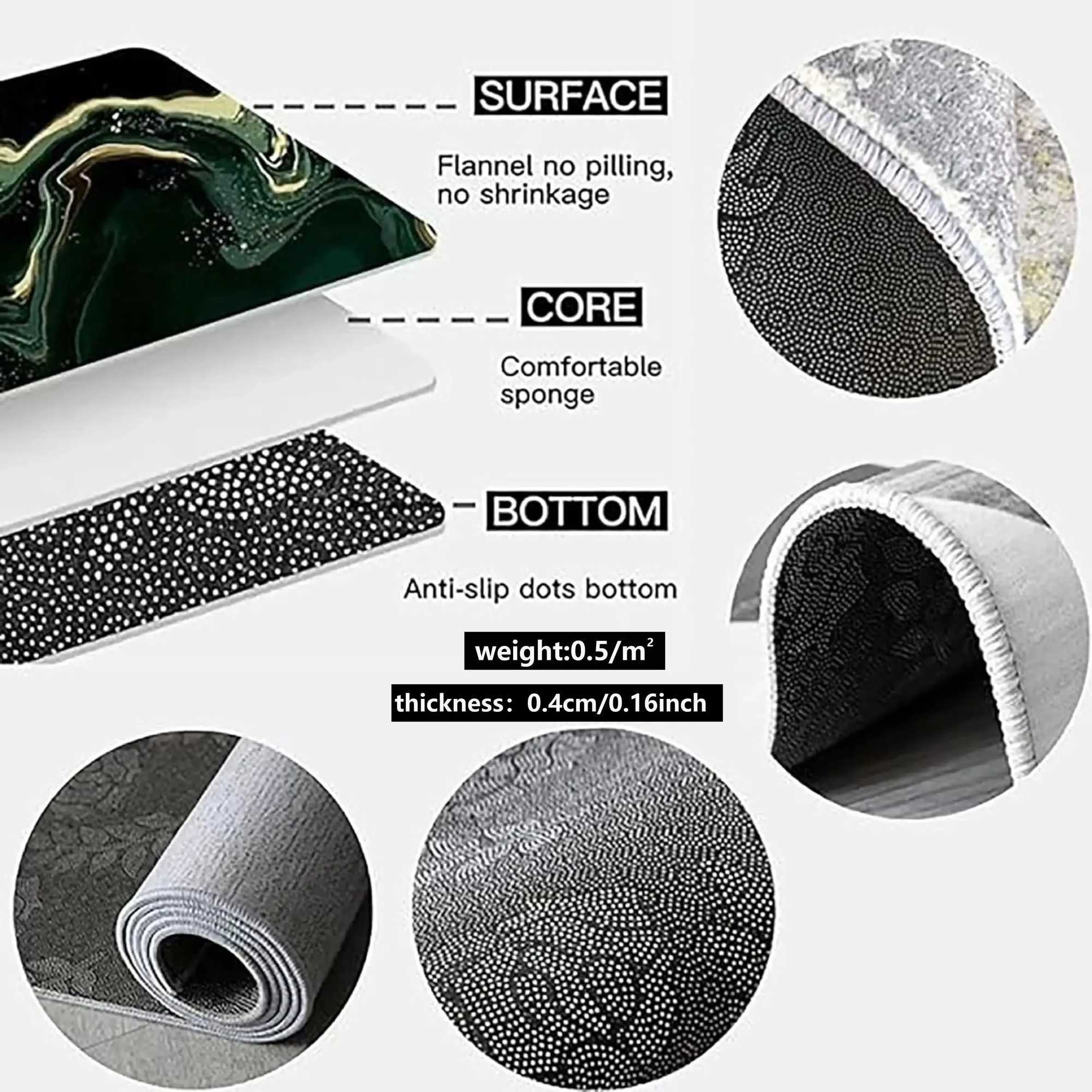 Japanese Art Kanagawa Waves Carpet for Living Room Home Decor Large Area Rug Bedroom Floor Rug Nonslip Easy Washable Mat C250913