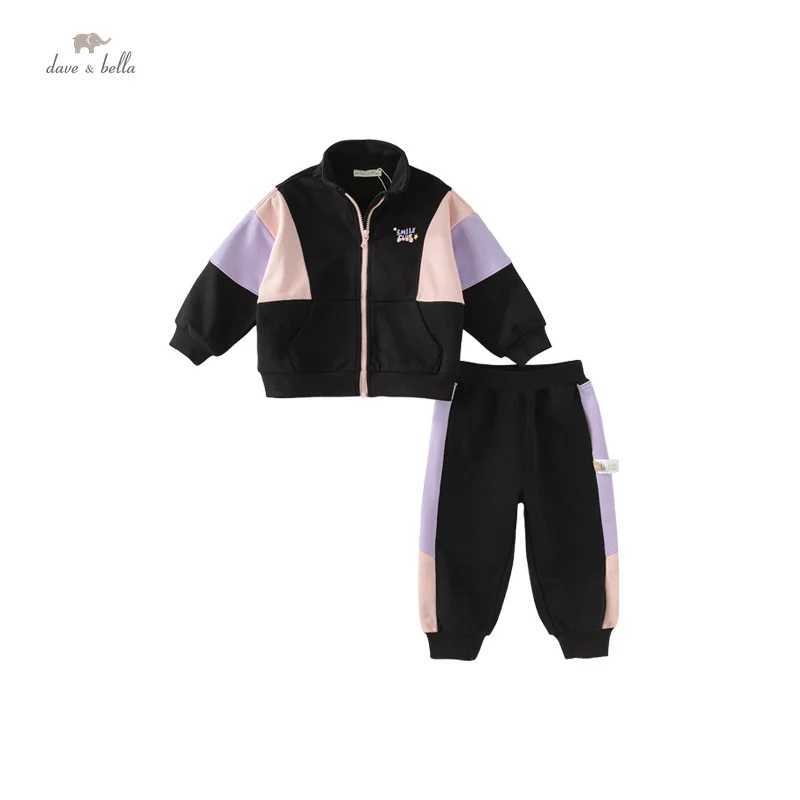 Dave Bella Childrens Suit Autumn Girls Boys TwoPiece Knit Casual Fashion Sport Outdoor DB3237043 C250913