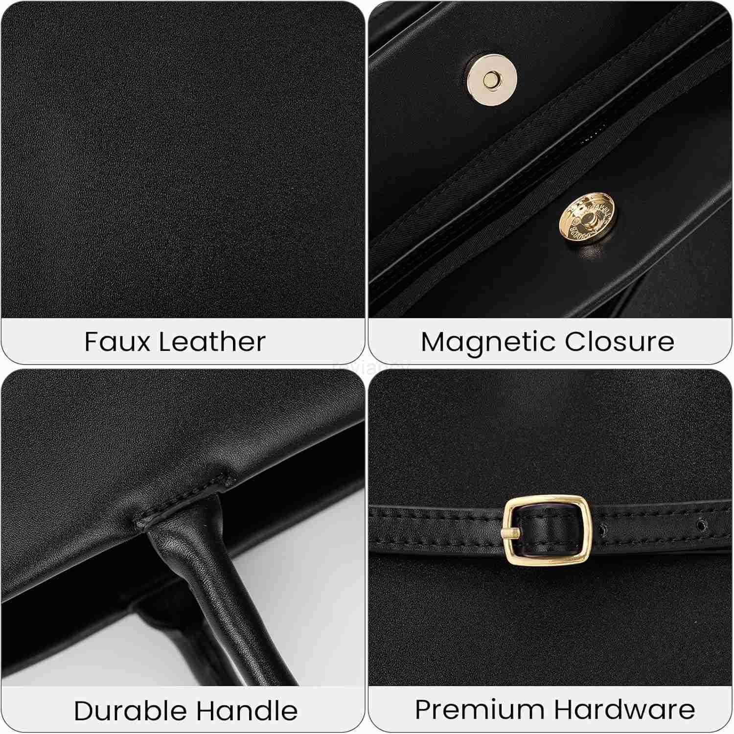 Tote Bag for Women Vegan Leather Work Bag Top Handle Bag Trendy Hobo Handbag College Tote Bag PurseW250913