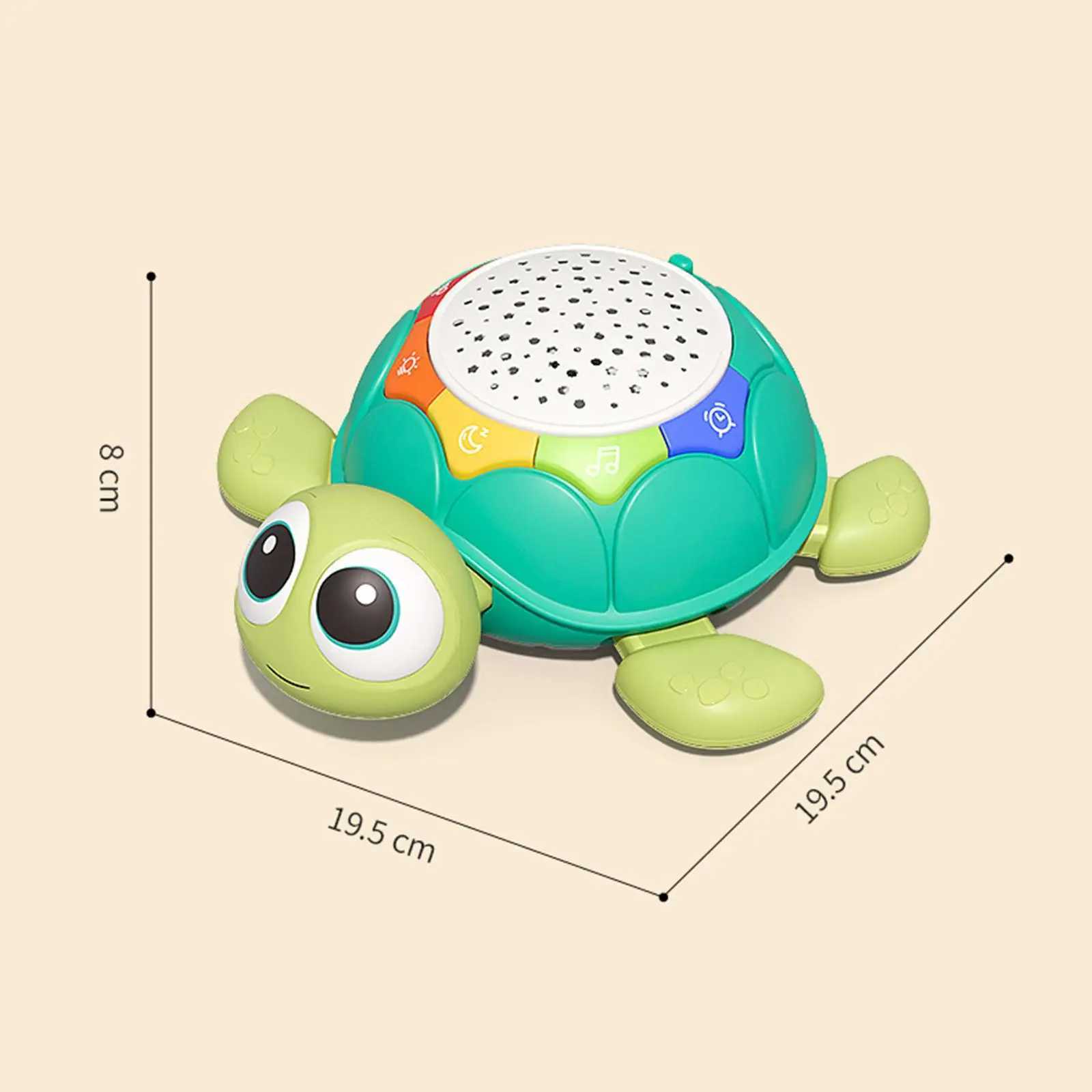 Turtle Musical Crawling Baby Toys Birthday Gift Starlight Turtle Infant Toys for Infant Toys 6 to 12 Months Girls Boys Baby C250913