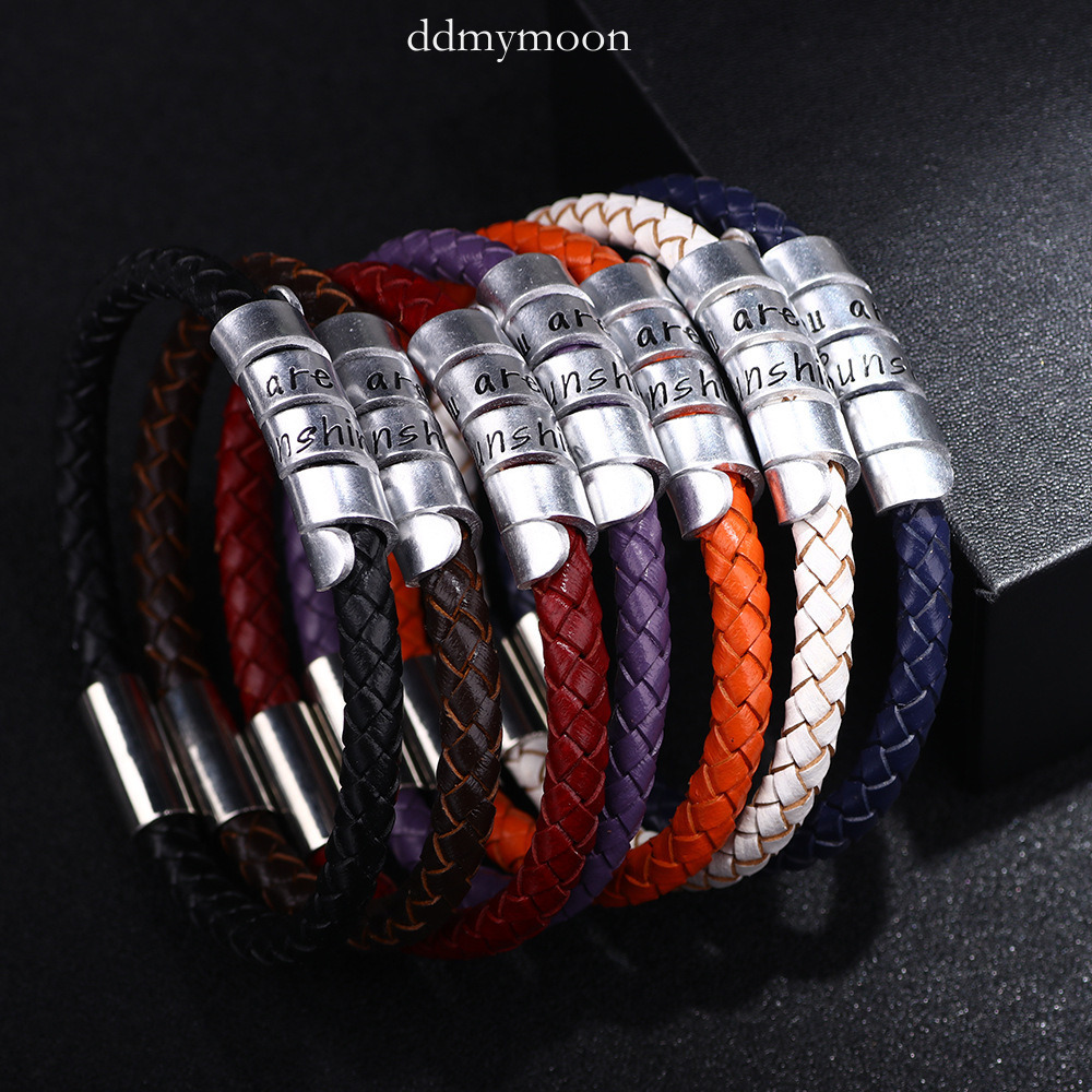 Magnetic Clasp Father's Day Gift Men's Bracelet Versatile High-End Feel Jewelry ddmymoon