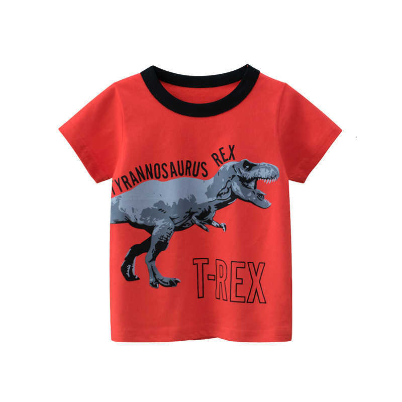 Summer Children's Clothing Boys' Tops Cartoon Cotton Children's Short Sleeve T-shirts