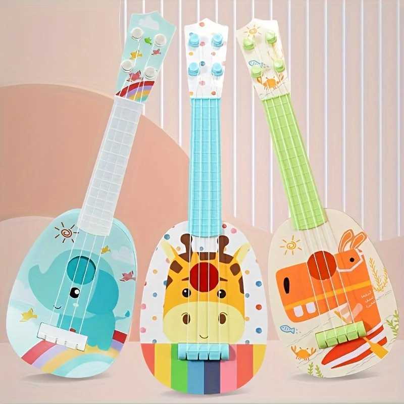 1pc 14inch Toddler Ukulele Guitar Fun Compact Musical Toy BeginnerFriendly Design Engaging Educational Tool C250913