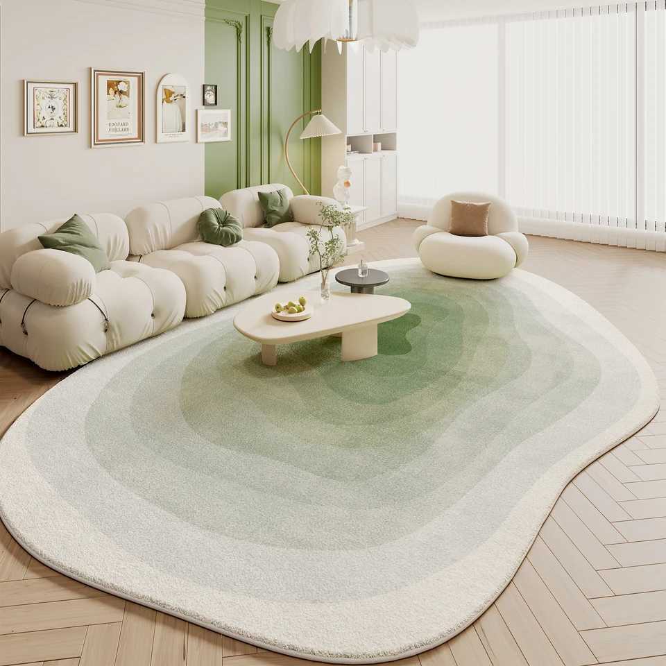 VIKAMA Special Living Room Cream Style Thick Imitation Cashmere Living Room Bedroom NonSlip Carpet C250913