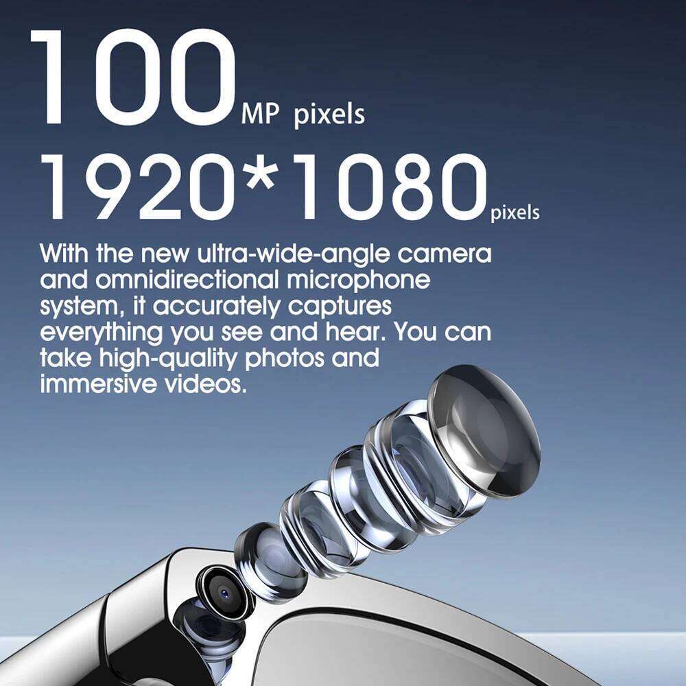 Glasses Men HD Camera Ai Voice 4Gb Memory Translation Bluetooth Call Women 2025 Long Battery Life Smart Sunglasses Designer Sunglasses VALDUS