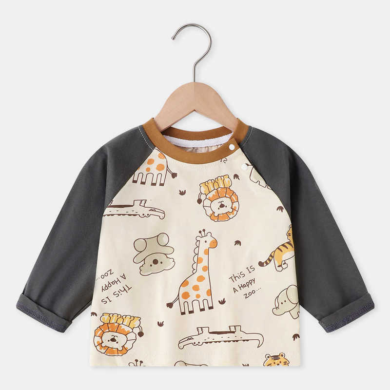 2025 Autumn New Baby Raglan Long Sleeve T-Shirt Spring Autumn Baby Top Toddler Base Shirt Boys T-Shirt
