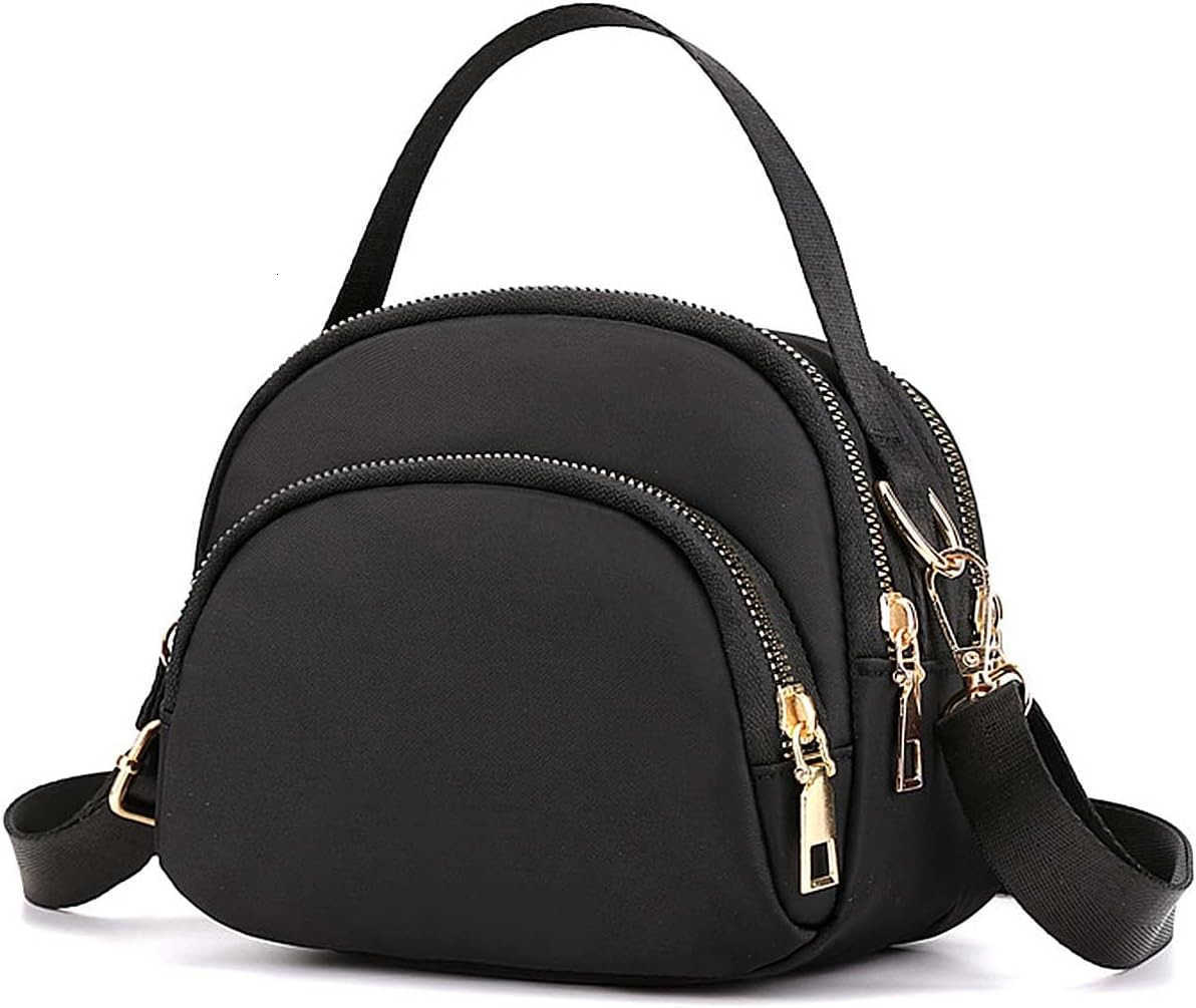 Small Crossbody Purse for Women Nylon Crossbody Wallet Phone Bag Shoulder Strap Wallet Pouch Mini Cell Phone PurseW250913