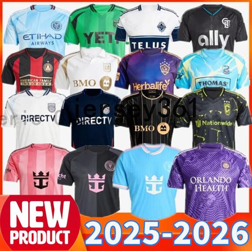 25 26 MESSIS Miamis Soccer Jerseys 2025 2026 Americ Club League man football shirts.