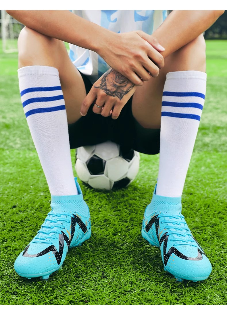 Men's Futurist Star II FG Long Nails Soccer Cleats for Students