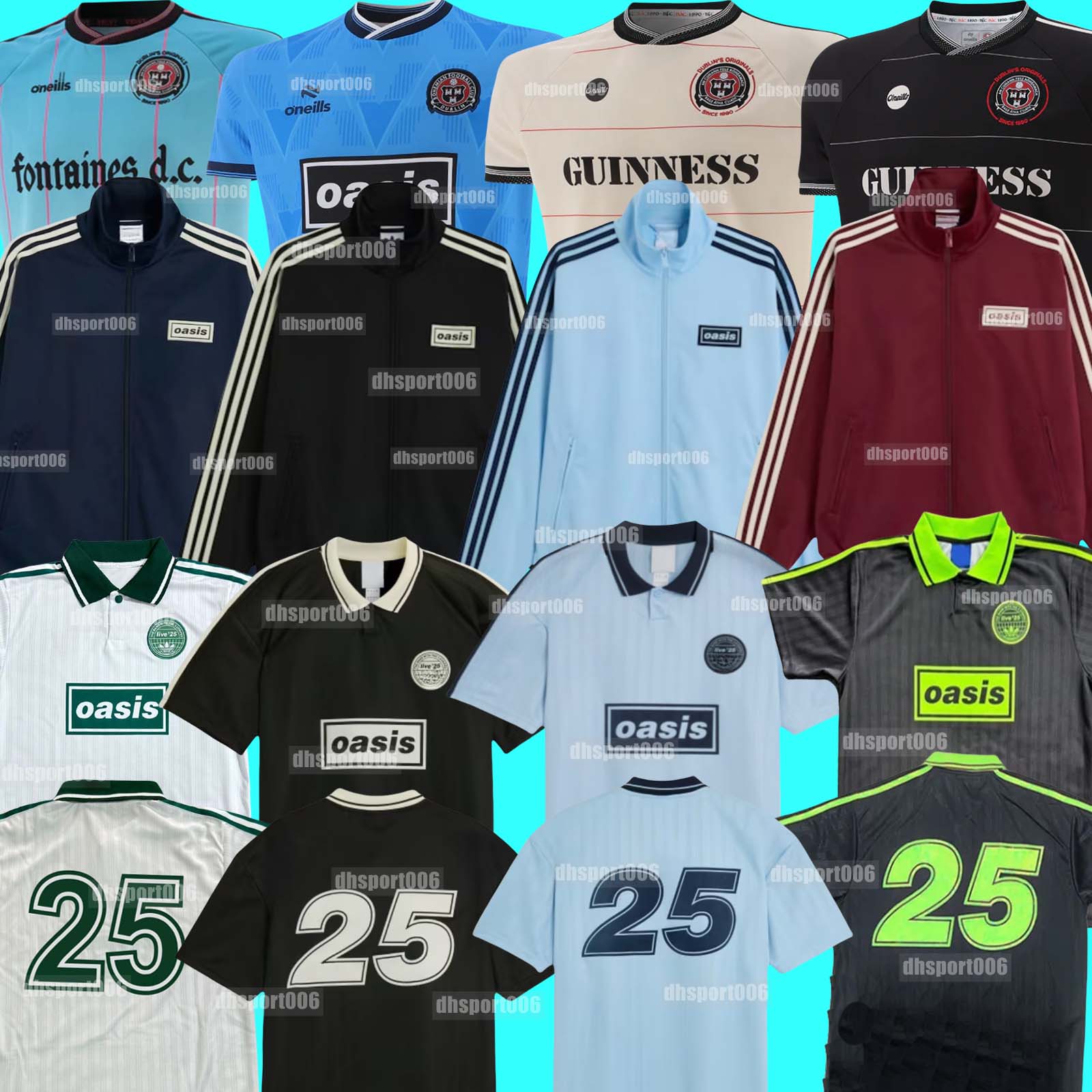 jacket Bohemians 2025 Oasis Tour Firebird Track Football Jersey Shirts Kit 25 26 Fontaines Dc Home BLACK GUINNESS TOUR JACQUARD Jerseys oasiss tour 25 AKINTUNDE