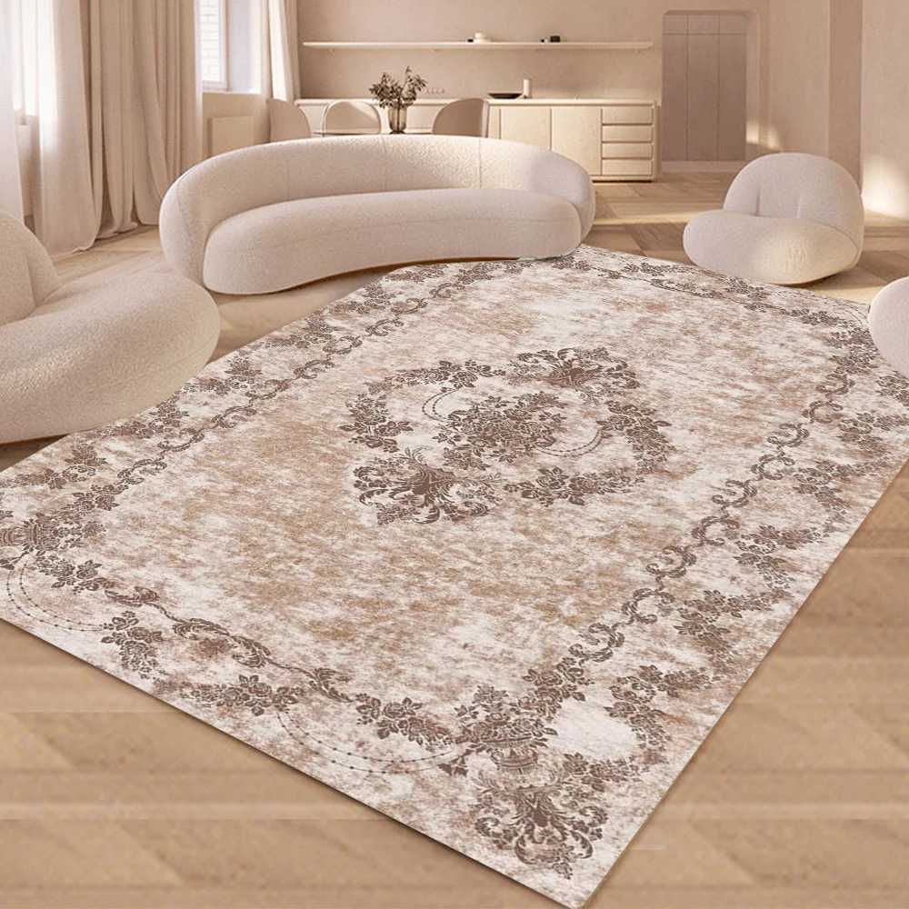 Nordic Moroccan Rural American Style Carpet Bedroom Living Room Dirt Resistant Carpet Bohemian National Style Home Decor C250913