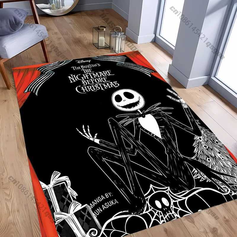 Jacks Nightmare Rug Doormat Home Runner Rug Carpet for Bedroom Indoor Outdoor Kids Play Mat Yoga Mat Halloween Christmas Gifts C250913