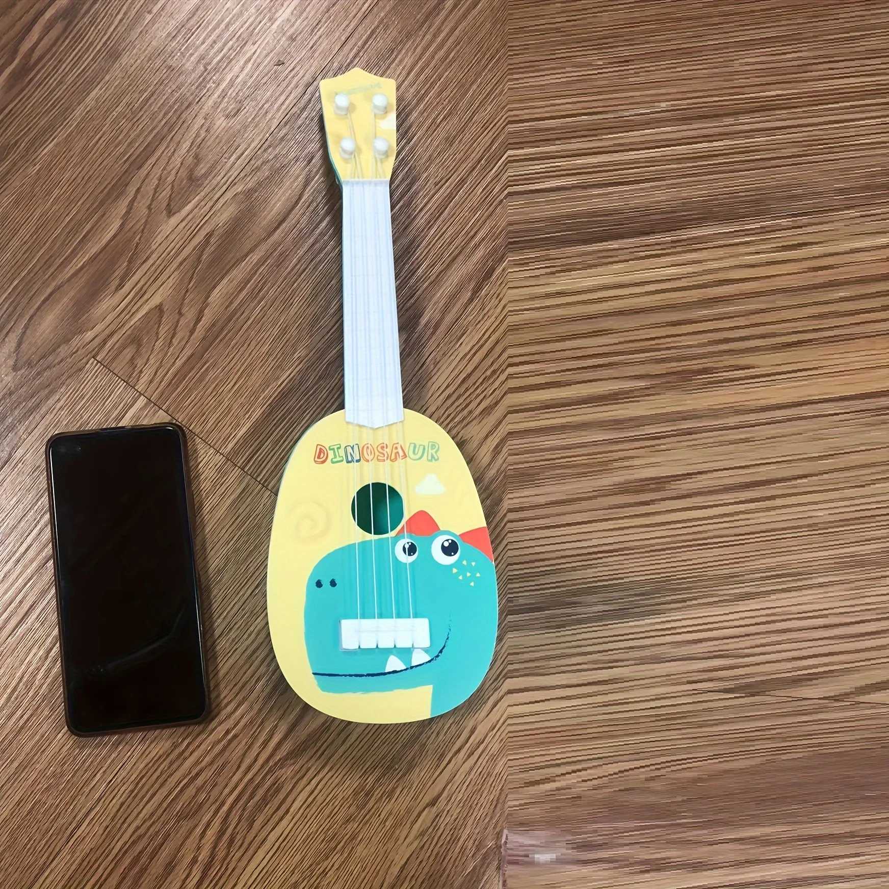 1pc 14inch Toddler Ukulele Guitar Fun Compact Musical Toy BeginnerFriendly Design Engaging Educational Tool C250913