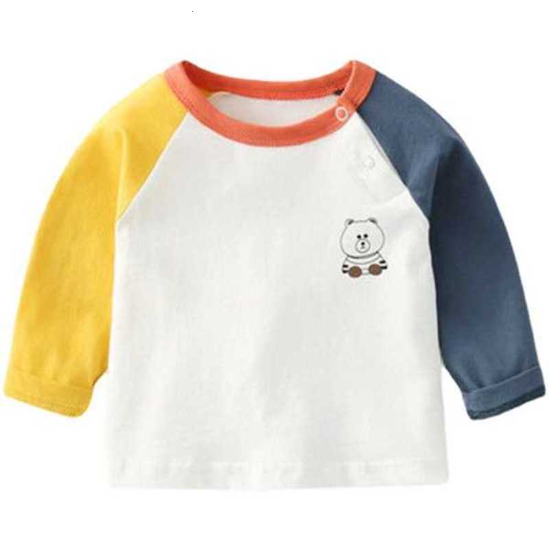 Baby Spring and Autumn Long Sleeve Cotton T-Shirt Cute Stylish Boys and Girls Toddler Infant Top Base Shirt Outerwear for Infants and Toddlers