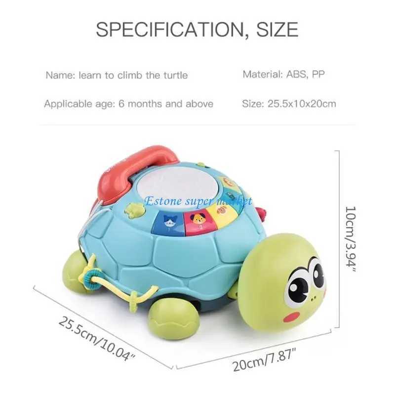 090B Telephone Toy For Toddlers Crawling Toy Baby Musical Toy Instrument Toy Cartoon Piano Early Educational Toy C250913