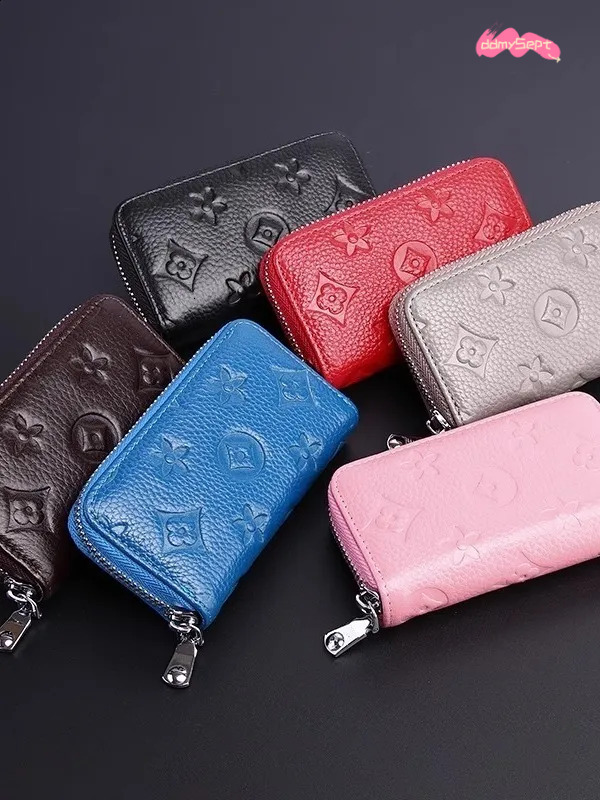 2025 Zipper Large Capacity Men Genuine Leather Multifunctional Practical Car Bag Cowhide Key Pouch 250818 ddmythur