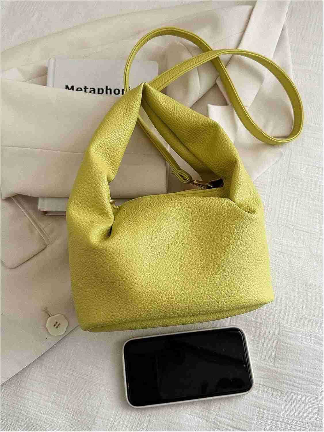 Womens Elegant Crossbody Bag Leather Handbag Top Handle Mini Clutch PurseW250913