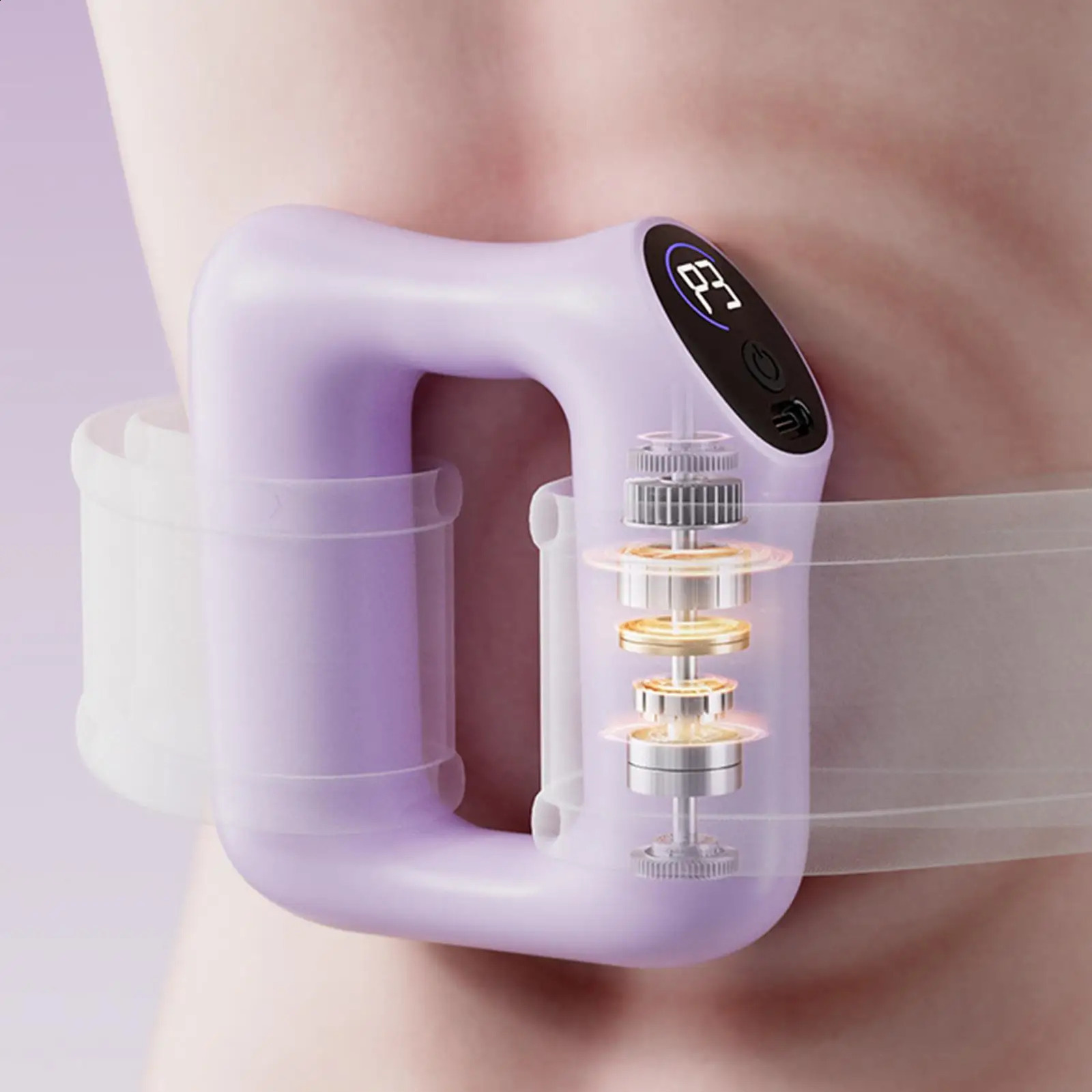 Multifunctional FullBody Fascia Ring Exercise Vibration Fitness Massager Fat Burning Shaping Fat Slinger Deep Tissue Massage 250912