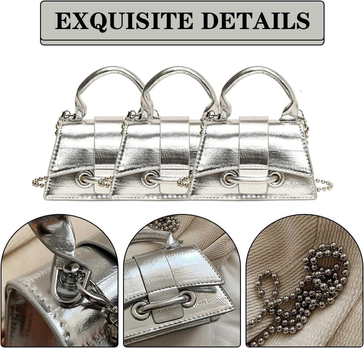 Mini Crossbody Bags Womens Y2K Purses Top Handle Crossbody Bag Clutch Shoulder Handbag for Cocktail Party Prom WeddingW250912