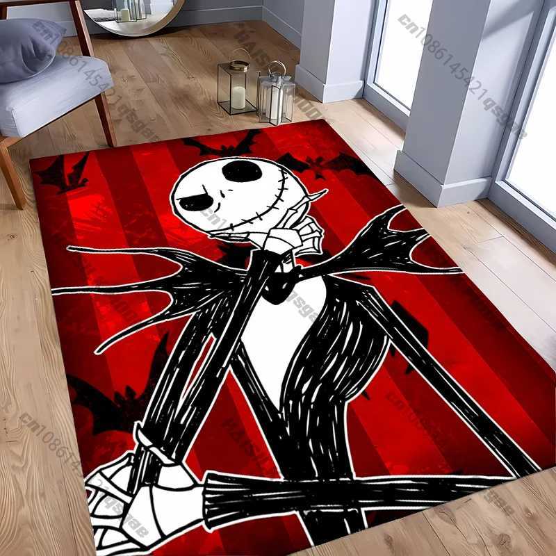 Jacks Nightmare Rug Doormat Home Runner Rug Carpet for Bedroom Indoor Outdoor Kids Play Mat Yoga Mat Halloween Christmas Gifts C250913