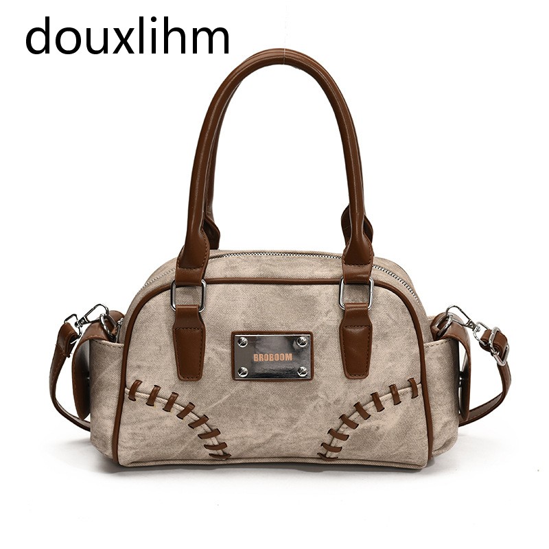 New Designer Bag Retro Women's Designer Bag Chic Leather Crossbody Bag Retro Style Handbag, Light Luxury Fashion Multi-purpose Leisure Commuter S