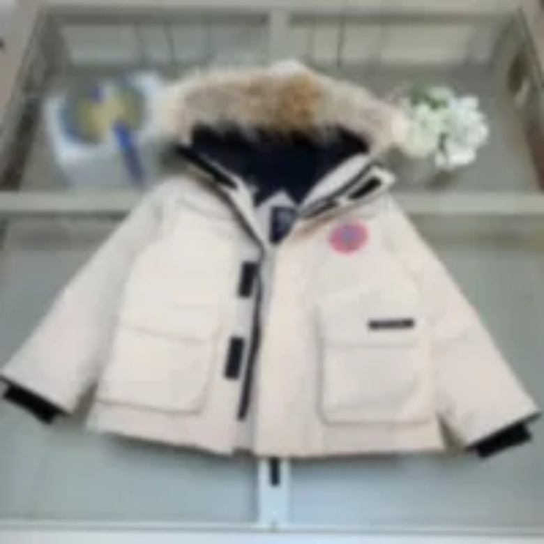 kid luxury coats hooded kid coat hoodies kids designer clothes goose down girl boy winter clothe 90-170cm CF871